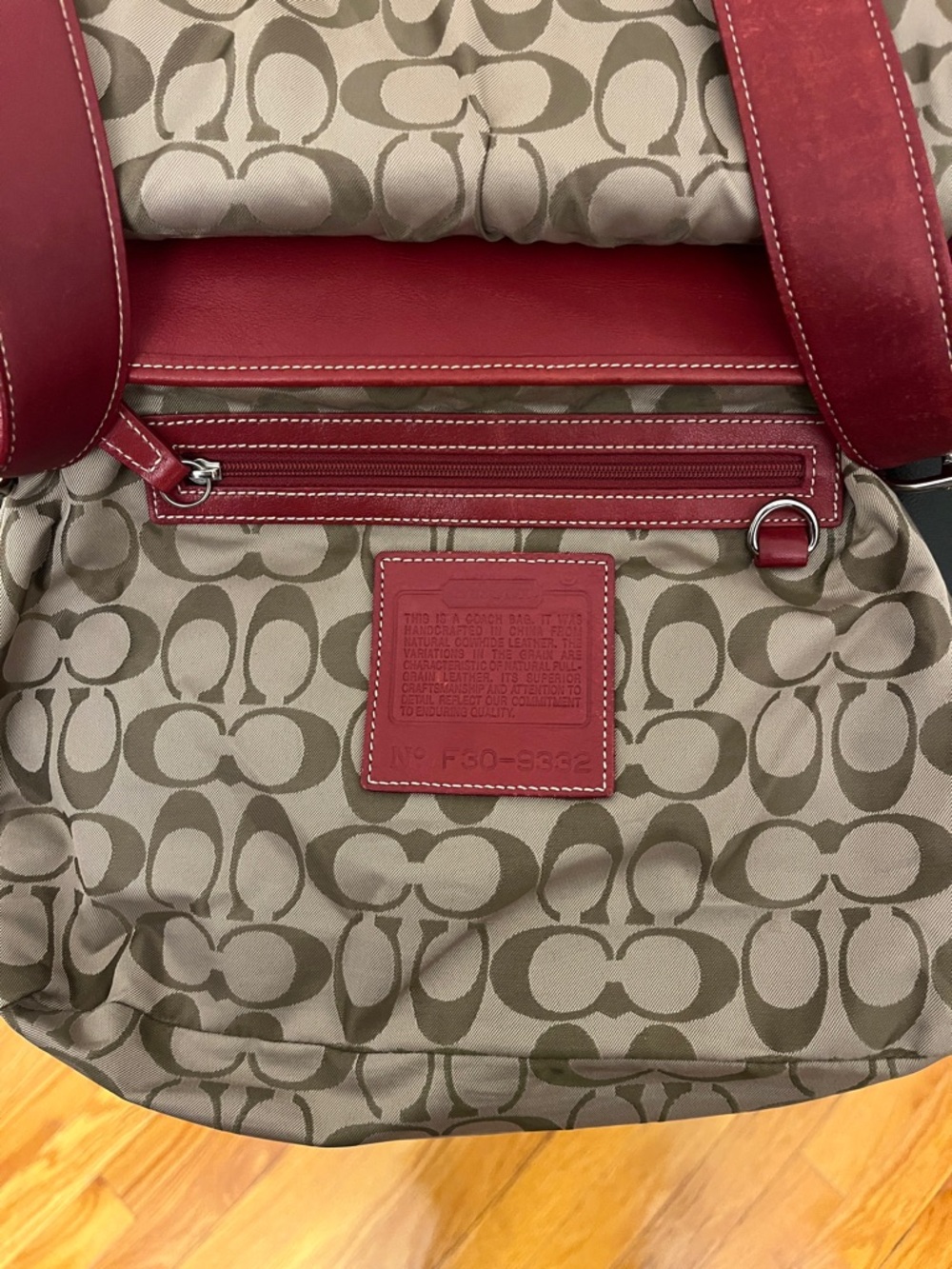 Coach Y2K Leather Flap Bag-2003 - Picture 12 of 13